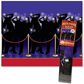 【中古】【輸入品・未使用】Beistle Paparazzi Backdrop