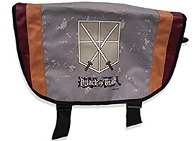【中古】【輸入品・未使用】Messenger Bag - Attack on Titan - Cadet Corps (Text Logo Ver. 2) ge11637