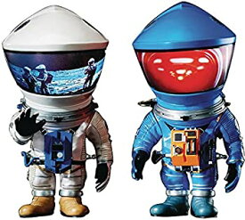 【中古】【輸入品・未使用】Star Ace Toys 2001:宇宙オデッセイ:DF 宇宙飛行士 ブルー&シルバー デフォ リアルソフトビニール像 2パック