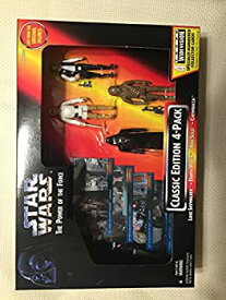 【中古】【輸入品・未使用】Star Wars Toys R Us Exclusive Power of the Force Classic Edition 4 Pack Darth Vader Luke Skywalker Han Solo Chewbacca