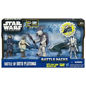 【中古】【輸入品・未使用】Star Wars The Clone Wars Battle Packs Battle of Orto Plutoni Figure 4-Pack 4 Inches