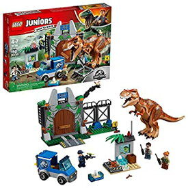 【中古】【輸入品・未使用】LEGO Juniors T. rex Breakout 10758 Building Kit 150 pieces