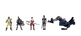 【中古】【輸入品・未使用】Star Wars Saga Ultimate Bounty Action Figure Set with 4 Figures (Aurra Sing Bossk IG-88 and Boba Fett) Swoop Bike and