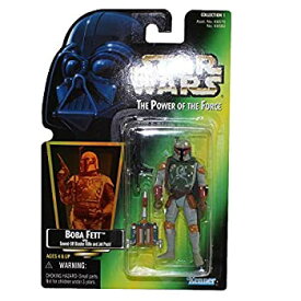 【中古】【輸入品・未使用】Star Wars Boba Fett with Sawed Off Blaster Rifle 1995 Power of the Force Action Figure