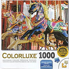 【中古】【輸入品・未使用】Colorluxe 1000?Pieceパズル???Fun Fair Carousel by LPF