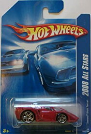 【中古】【輸入品・未使用】Hot Wheels 2008 All Stars 066 66 Red Tooned Enzo Ferrari 1:64 Scale