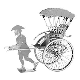 【中古】【輸入品・未使用】Fascinations Metal Earth Rickshaw Laser Cut 3D Metal Model Kit