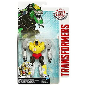 【中古】【輸入品・未使用】Transformers Robots in Disguise Warrior Class Gold Armor Grimlock Figure