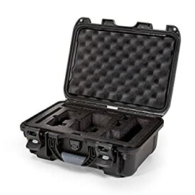 【中古】【輸入品・未使用】Nanuk ドローン防水ハードケース カスタムフォームインサート付き DJI Mavic Air Fly Moreコンボ用 - ブラック