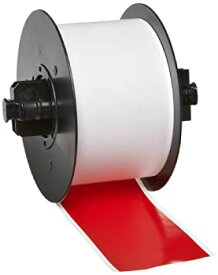 【中古】【輸入品・未使用】Brady 113197 MiniMark 100' Length x 2.25 Width B-595 Vinyl Red Indoor/Outdoor Industrial Label Printer Super Tough Tape by Brady