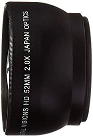 【中古】【輸入品・未使用】Bower Pro 2x HD Telephoto Conversion Lens for 52mm Lenses