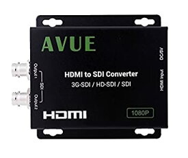 【中古】【輸入品・未使用】AVUE HDMI to SDI Converter Supports 1080P 1080i 720P 576i 480i by AVUE
