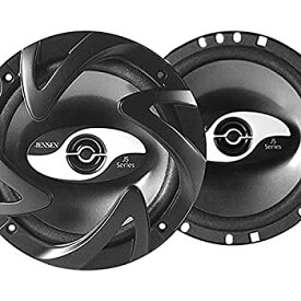 【中古】【輸入品・未使用】Jensen JS265 JSシリーズ 6.5インチ 2ウェイスピーカーカー (ペア) 最大100ワット電力処理 50ワットRMS電力範囲 処理紙ミッドウーファー ブラッ