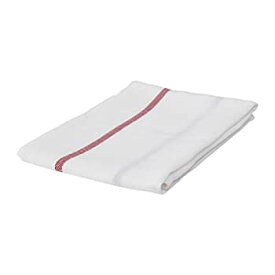 【中古】【輸入品・未使用】Ikea Dish Towel 101.009.09 Pack of 20 White Red