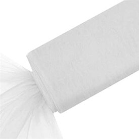 【中古】【輸入品・未使用】BalsaCircle Extra Large Wedding Tulle Bolt Party Supplies 54 Wide X 120' long White by BalsaCircle