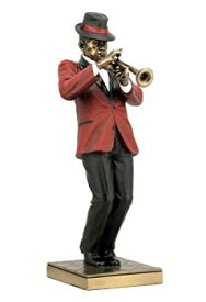 【中古】【輸入品・未使用】Trumpet Player Statue Sculpture Figurine - Jazz Band Collection