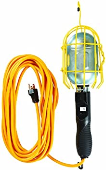 Coleman Cable 02893 25 ft. 16 Yellow Jacket Work Light