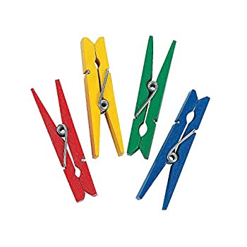【ポイントアップ中！】【輸入品・未使用未開封】(50 Pack) - Bright Coloured Clothespins - Art & Craft Supplies & Embellishments