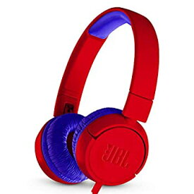 【中古】【輸入品・未使用】JBL JR 300 ? オンイヤーヘッドホン 子供用 ? レッド