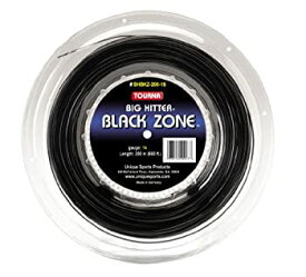 【中古】【輸入品・未使用】Tourna Black Zone Polyeser テニスストリング