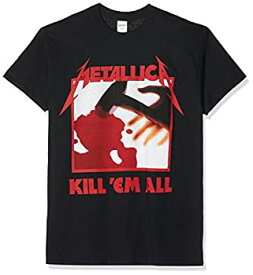 【中古】【輸入品・未使用】メタリカ メンズ Kill 'Em All Tracks (バックプリント) スリムフィット Tシャツ ブラック US サイズ: Medium カラー: ブラック