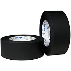 【中古】【輸入品・未使用】Shurtape CP-743 Matte Black Paper Tape (aka Permacel P-743): 1 in. x 60 yds. (Black) by Shurtape
