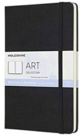 【中古】【輸入品・未使用】Moleskine Aquarell Notizbuch Large/A5 200G-Aquarellpapier Hard Cover Schwarz