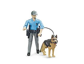 【中古】【輸入品・未使用】bruder ブルーダー 白人警察官＆警察犬 BR62150