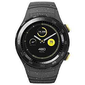 【中古】ファーウェイ スマートウォッチ（コンクリートグレー）HUAWEI WATCH 2 Sport non-4G LEO-B09 WATCH2/CONCRETE GREY