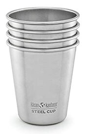 【中古】Klean Kanteen(クリーンカンティーン) スチールカップ 10oz 4Pack 19322001015010