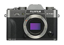 【中古】FUJIFILM ミラーレス一眼カメラ X-T30ボディ チャコールシルバー X-T30-CS