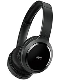 【中古】JVC HA-S78BN ノイズキャンセリングヘッドホン Bluetooth 連続16時間再生 軽量設計 有線接続対応 ハンズフリー通話用マイク内蔵 折りたたみ式 テ