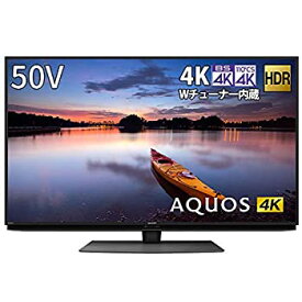 【中古】シャープ 50V型 液晶 テレビ アクオス 4K チューナー内蔵 Android TV N-Blackパネル Medalist S1 搭載 2020年モデル 4T-C50CN1