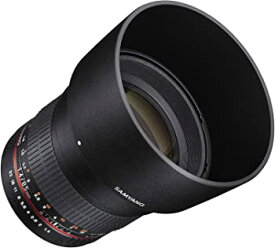 【中古】Samyang SY85M-FX 85mm F1.4 ウルトラワイドレンズ Fuji Xマウントカメラ用 ブラック
