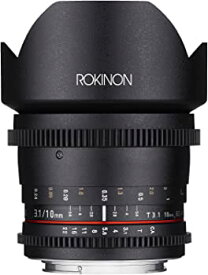 【中古】Rokinon Cine cv10?m-n 10?mm t3.1?Cine Wide Angle Lens for Nikon (DX)カメラ