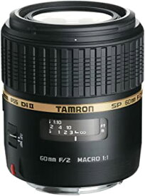 【中古】TAMRON 単焦点マクロレンズ SP AF60mm F2 DiII MACRO 1:1 キヤノン用 APS-C専用 G005E