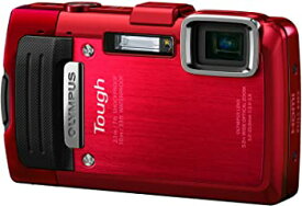 【中古】OLYMPUS デジタルカメラ STYLUS TG-830 1600万画素 裏面照射型CMOS 防水性能10m レッド TG-830 RED