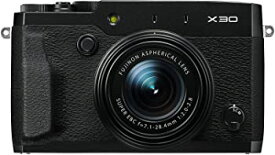 【中古】FUJIFILM プレミアムコンパクトデジタルカメラ X30 ブラック FX-X30B