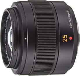 【中古】パナソニック 標準単焦点レンズ マイクロフォーサーズ用 ルミックス LEICA DG SUMMILUX 25mm/F1.4 II ASPH. ブラック H-XA025
