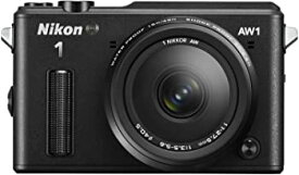 【中古】Nikon ミラーレス一眼カメラ Nikon1 AW1 防水ズームレンズキット ブラック N1AW1LKBK