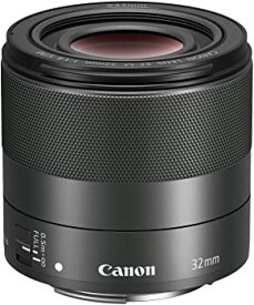 【中古】Canon キヤノン 単焦点レンズ EF-M32mm F1.4 STM ミラーレス一眼対応 ブラック 全長56.5mm EF-M3214STM