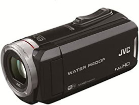 【中古】JVC KENWOOD JVC ビデオカメラ 防水5m防塵仕様 内蔵メモリー64GB ブラック GZ-RX130-B