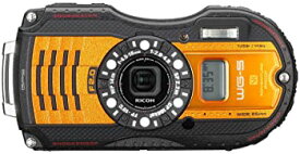 【中古】RICOH 防水デジタルカメラ WG-5GPS オレンジ 防水14m耐ショック2.2m耐寒-10度 RICOH WG-5GPSOR 04662