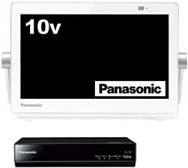 【中古】パナソニック 10V型 液晶 テレビ プライベート・ビエラ UN-10T8-W 2018年モデル