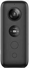 【中古】Insta360 ONE X 5.7K 360度動画 手ブレ補正機能FlowState搭載 360度カメラVブラック 高さ114.56mm x 幅48mm x 奥行き27.60mm(レンズ含む) CM448