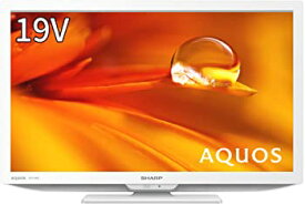【中古】シャープ 19V型 液晶 テレビ アクオス 2T-C19DE-W ハイビジョン 外付けHDD裏番組録画対応 AQUOS 2021年モデル ホワイト