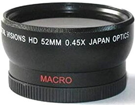 【中古】52mm デジタルビジョン 広角レンズ Sony HDR-PJ710V HDR-PJ760V HDR-CX760V HDR-PJ790V ハンディカム カムコーダー用