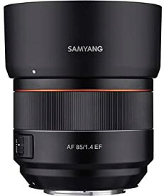 【中古】Samyang 85mm F1.4 高速オートフォーカスレンズ Canon EFマウント用 ブラック (SYIO85AF-C)