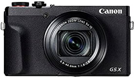 【中古】Canon コンパクトデジタルカメラ PowerShot G5 X Mark II ブラック 1.0型センサー/F1.8レンズ/光学5倍ズーム PSG5XMARKII