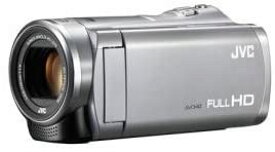 【中古】JVC Everio ハイビジョンメモリービデオカメラ 8GB シルバー GZ-E242-S